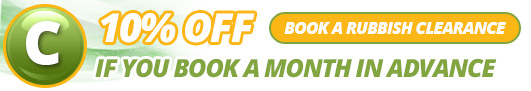 Fulham London customers rubbish removal service offer book a month in advance
